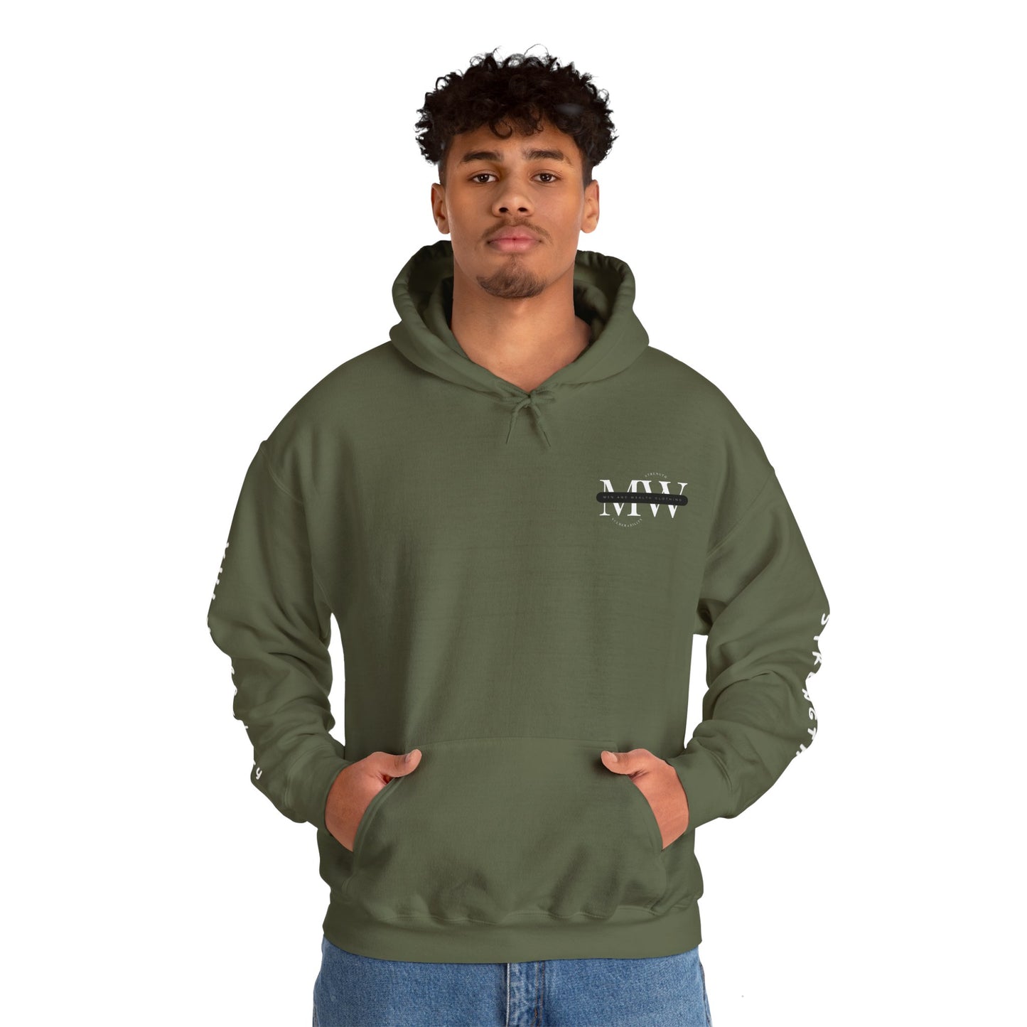 Men and Wealth Heavy Blend™ Hooded Sweatshirt