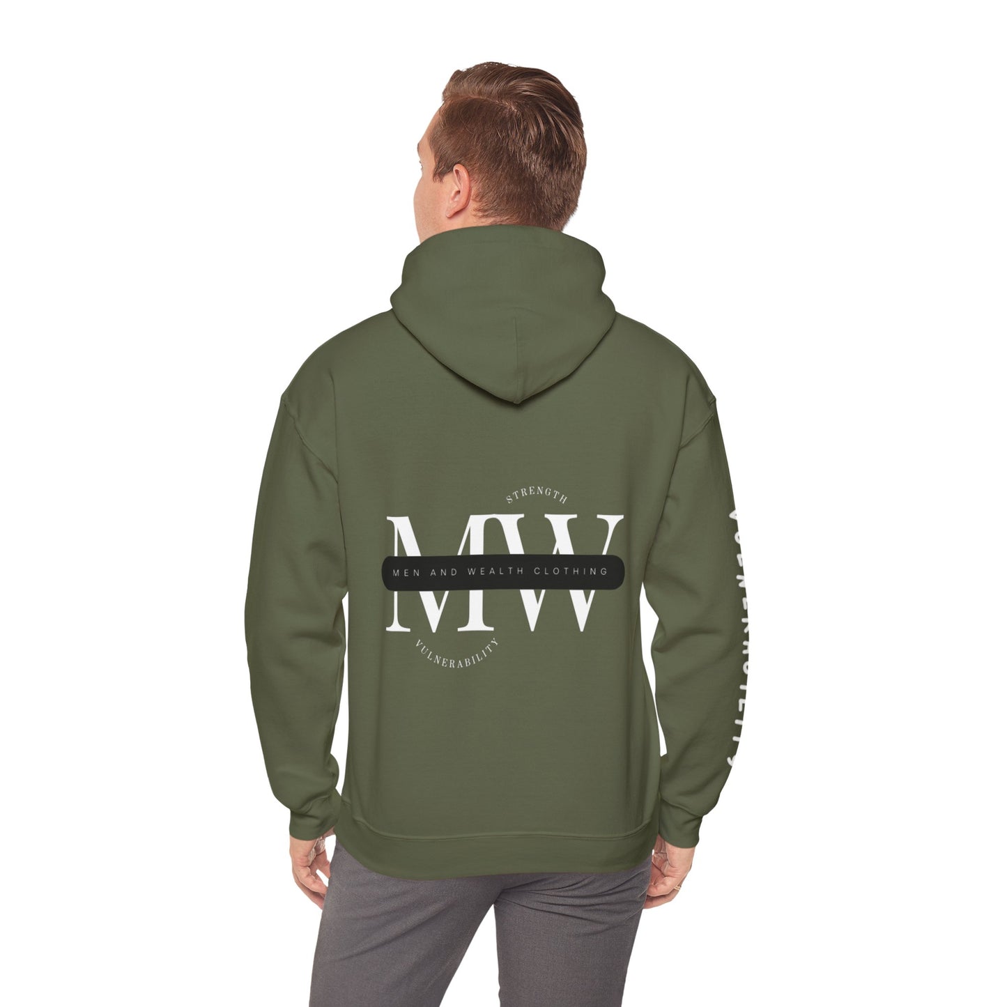 Men and Wealth Heavy Blend™ Hooded Sweatshirt