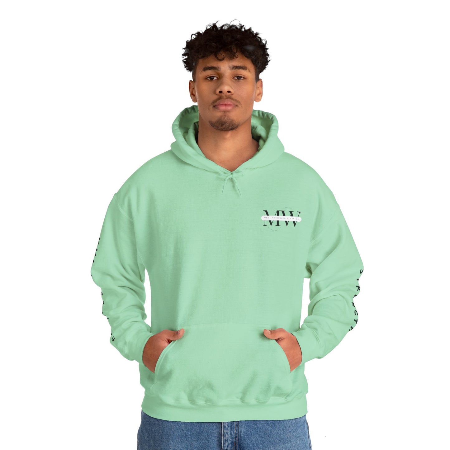 Men and Wealth Heavy Blend™ Hooded Sweatshirt