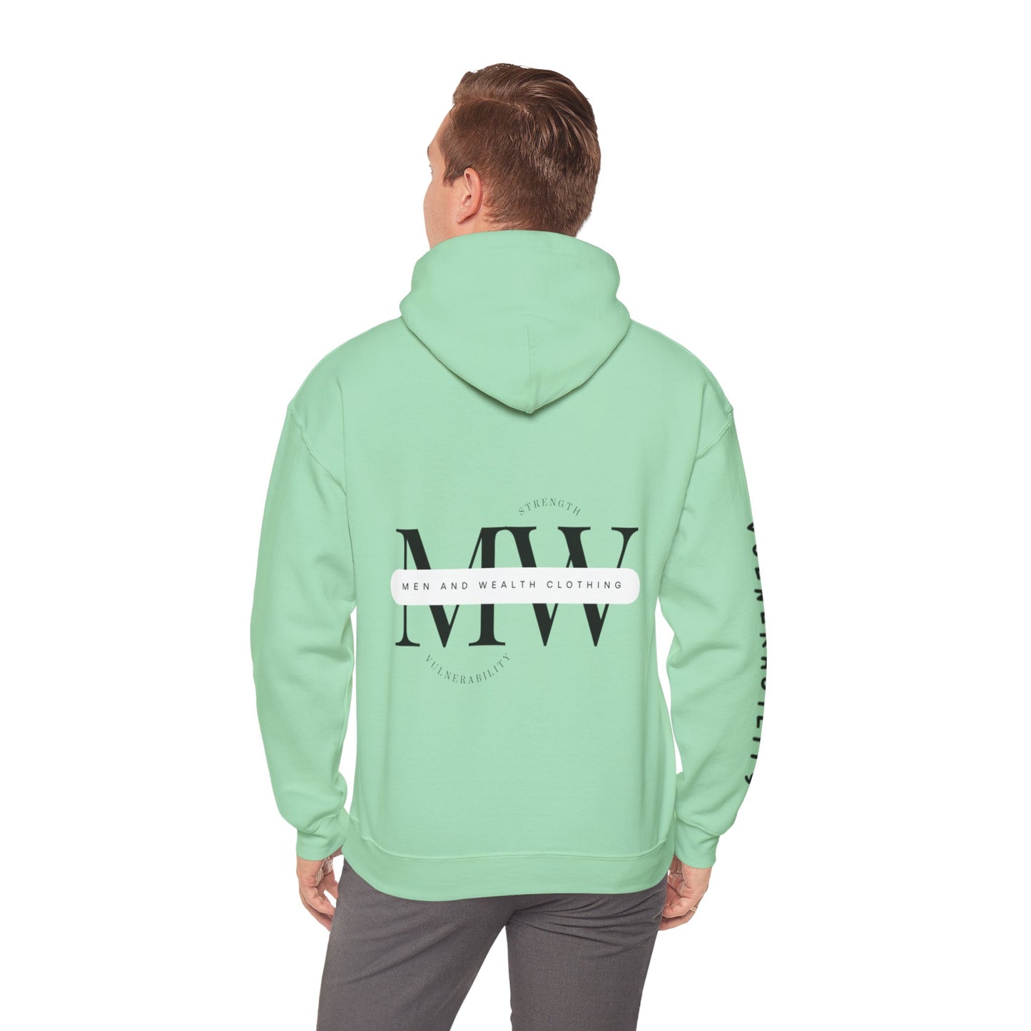 Men and Wealth Heavy Blend™ Hooded Sweatshirt