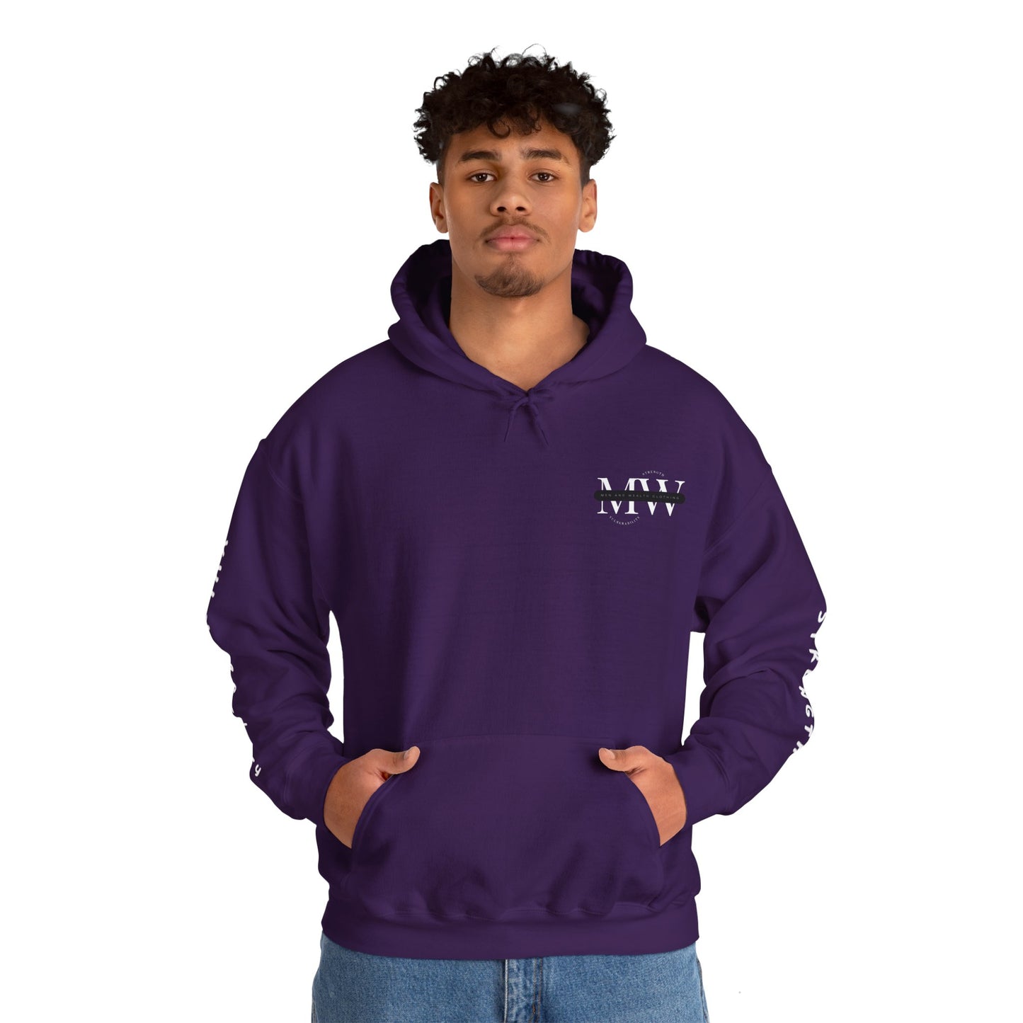 Men and Wealth Heavy Blend™ Hooded Sweatshirt