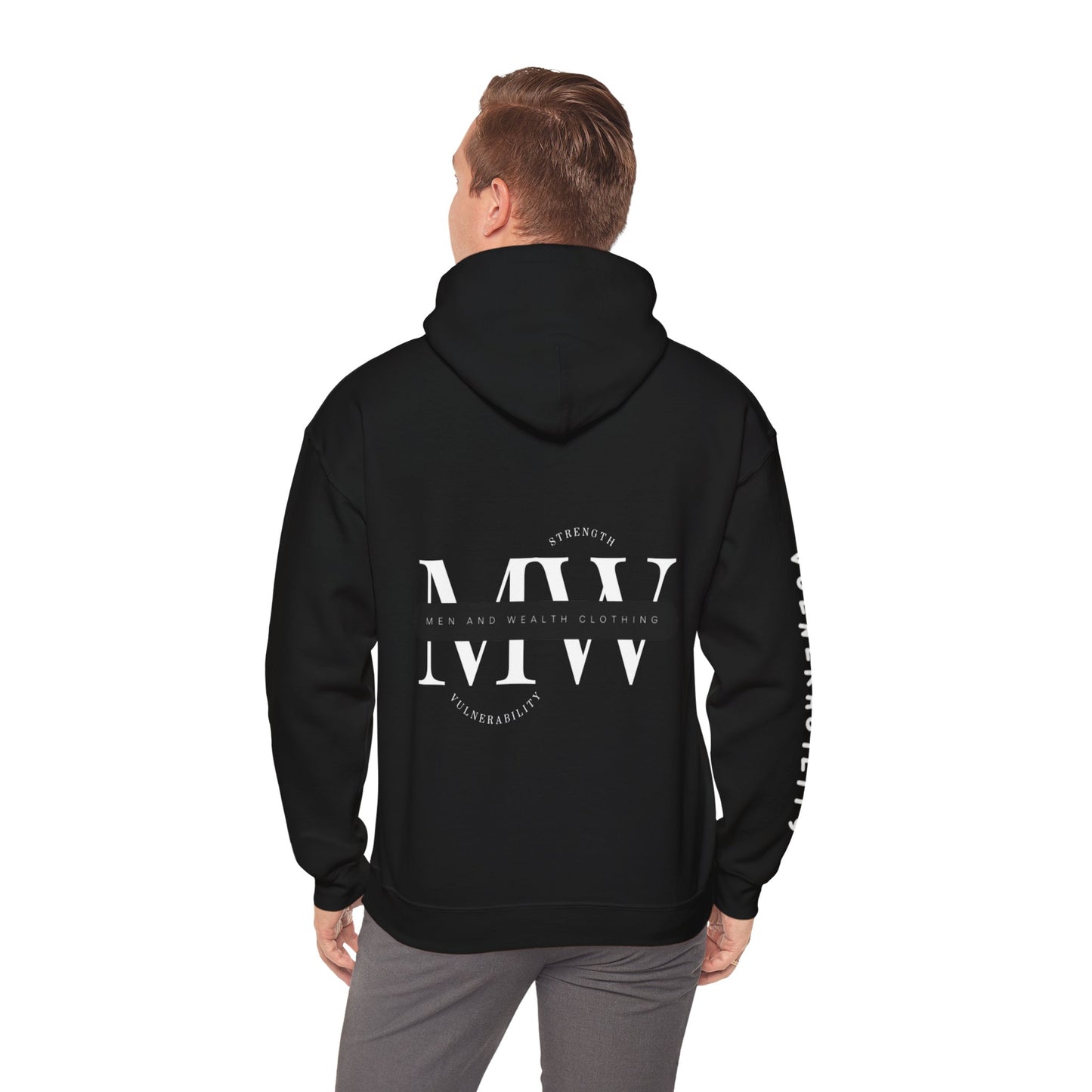 Men and Wealth Heavy Blend™ Hooded Sweatshirt